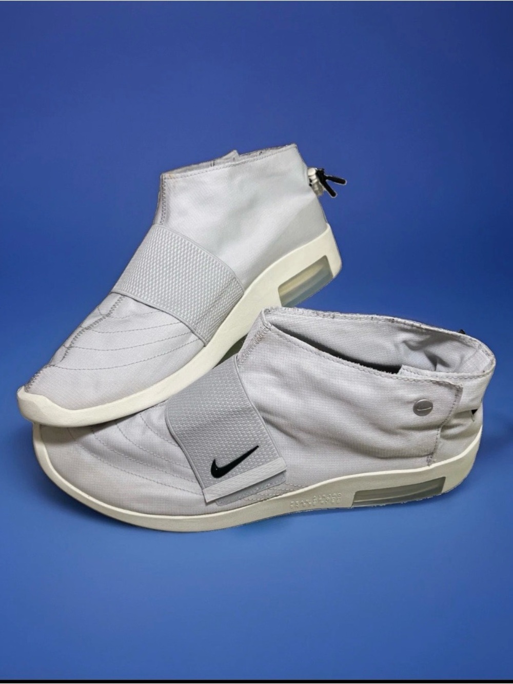 Nike Air Fear Of God Moccasin Pure Platinum- Men’s size 14
